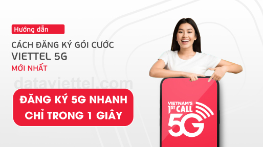 Đăng ký 5G nhanh chỉ trong 1 giây