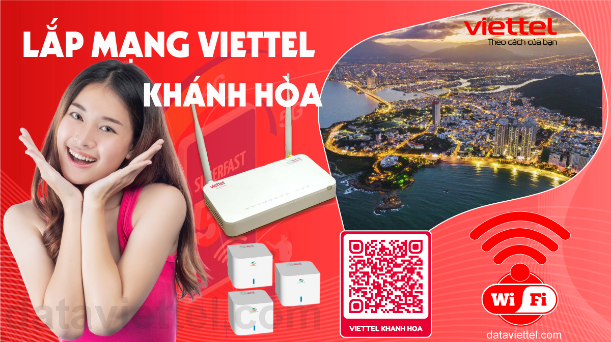 Đăng ký lắp mạng Viettel tại Khánh Hòa