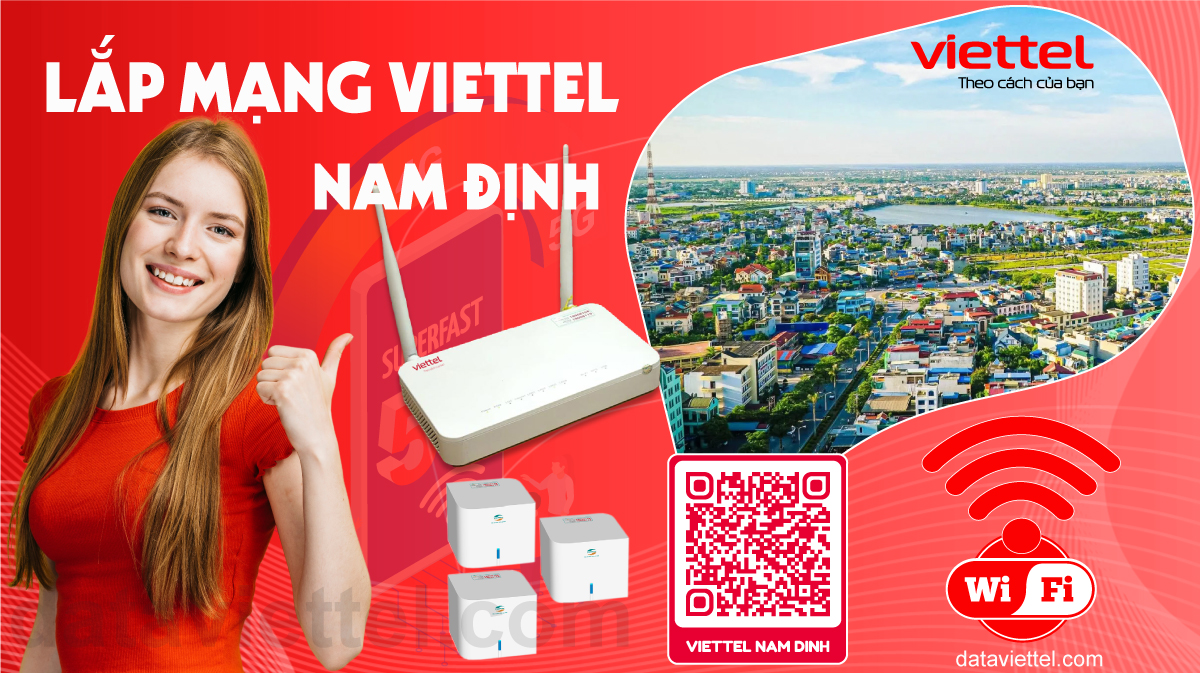 Đăng ký lắp mạng Viettel tại Nam Định