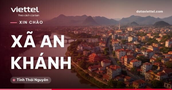 Kỹ thuật viên khảo sát lắp đặt Internet cáp quang Viettel tại Xã An Khánh