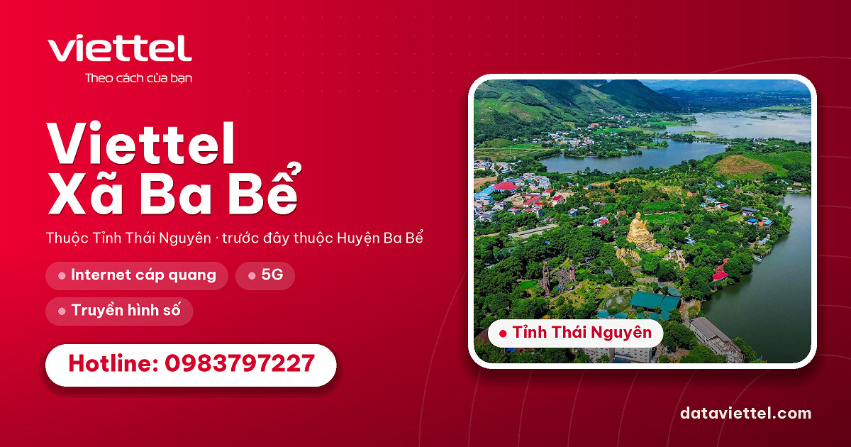 Viettel Xã Ba Bể tư vấn dịch vụ viễn thông và Internet cho người dân địa phương