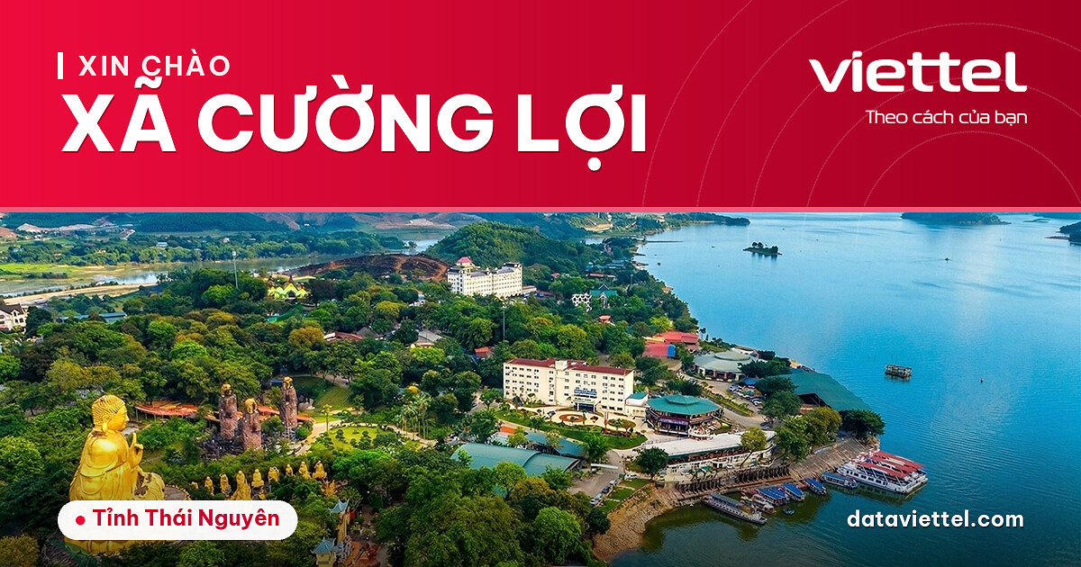 Viettel Xã Cường Lợi 3 Viettel Xã Cường Lợi cung cấp dịch vụ internet cáp quang, di động và camera an ninh
