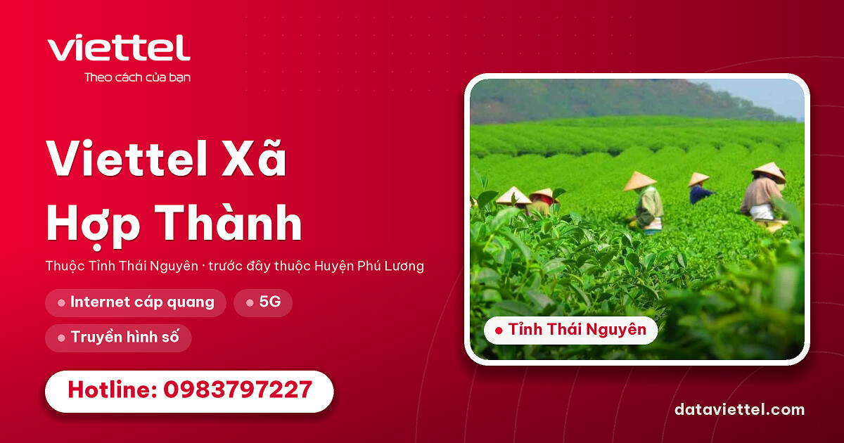 Viettel Xã Hợp Thành 4 Kỹ thuật viên lắp Internet cáp quang Viettel Xã Hợp Thành
