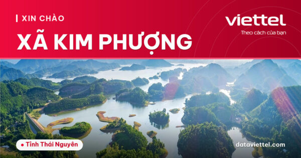 Viettel Xã Kim Phượng lắp Internet cáp quang và Wi-Fi tại nhà