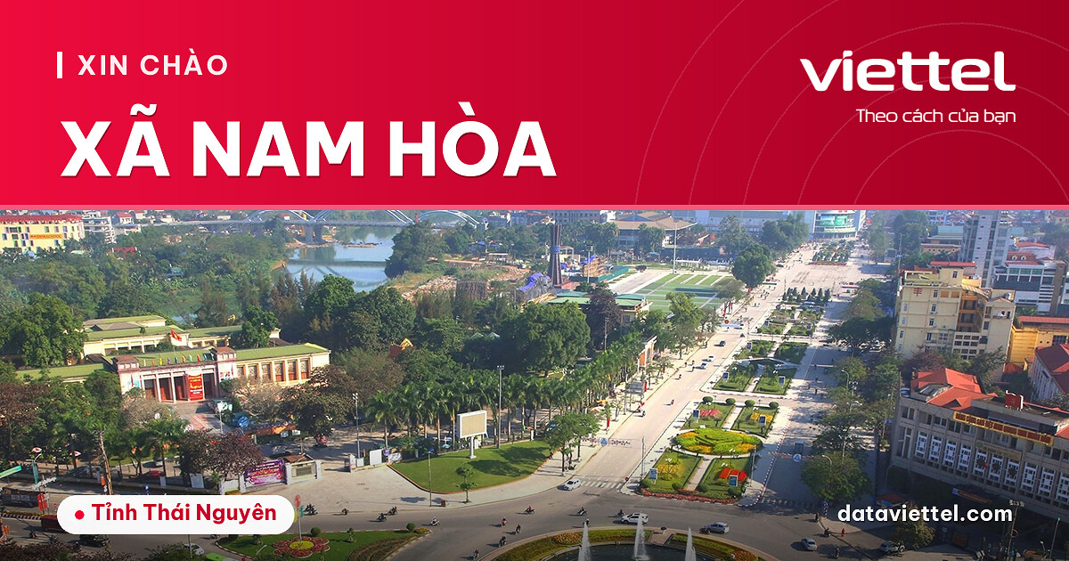 Kỹ thuật viên khảo sát lắp mạng Viettel tại Xã Nam Hòa