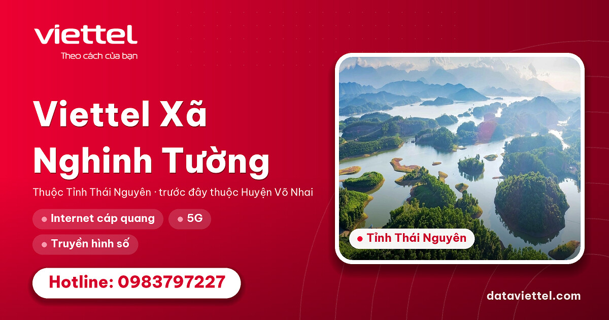Viettel Xã Nghinh Tường lắp đặt Internet cáp quang cho hộ gia đình