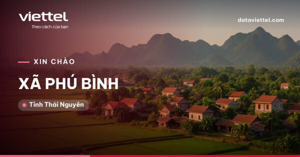 Kỹ thuật viên khảo sát lắp mạng Viettel Xã Phú Bình tại hộ gia đình