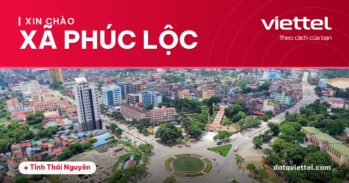 Viettel Xã Phúc Lộc cung cấp dịch vụ Internet, di động và giải pháp số