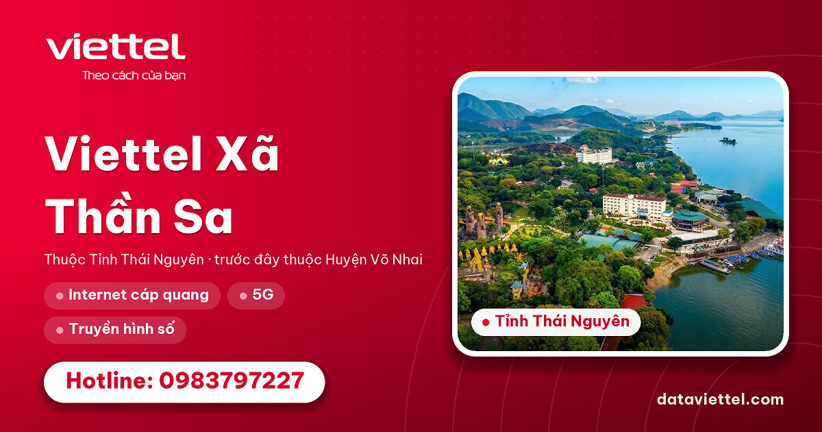 Viettel Xã Thần Sa 4 Viettel Xã Thần Sa lắp Internet cáp quang tại địa chỉ khách hàng
