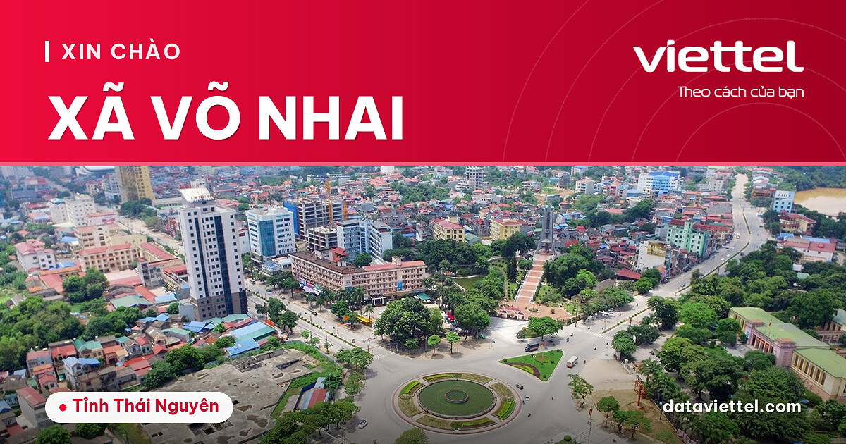 Viettel Xã Võ Nhai 3 Tư vấn Viettel Xã Võ Nhai lắp Internet cáp quang