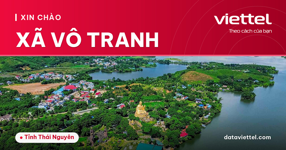 Viettel Xã Vô Tranh lắp cáp quang Internet cho hộ gia đình