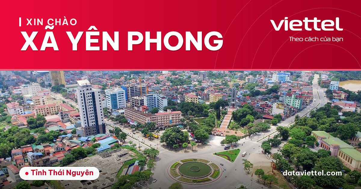 Viettel Xã Yên Phong tư vấn lắp mạng cáp quang và dịch vụ viễn thông