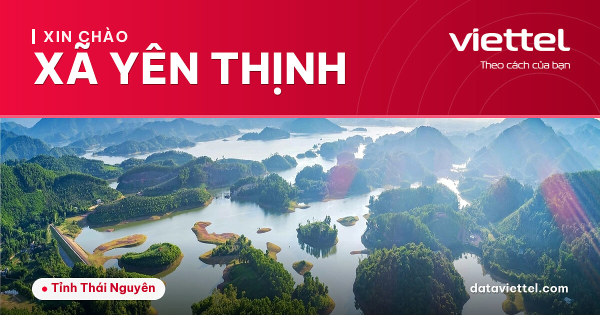 Dịch vụ Viettel Xã Yên Thịnh với Internet cáp quang, di động và truyền hình số