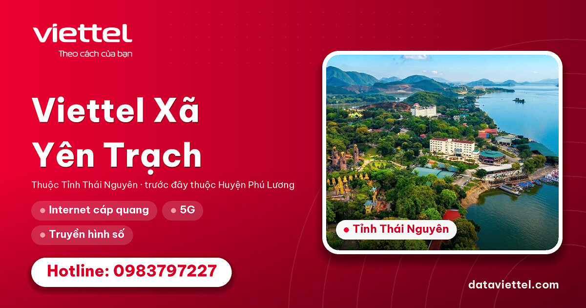 Nhân viên khảo sát lắp mạng Viettel tại Xã Yên Trạch